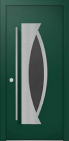 Hliníkové vchodové dveře INOX